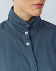 Detail of the soft calico cotton on the Ashin Shirt.