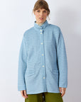 A-line Cotton Jersey Overshirt