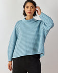 Cropped Cotton Jersey Pullover