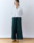 Kyarako Wide Leg Calico Trousers