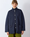 A-line Cotton Jersey Overshirt