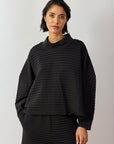 Cropped Cotton Jersey Pullover