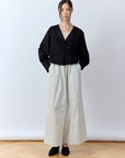 Kyarako Wide Leg Calico Trousers