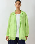 BIG CHECK VOILE SHIRT