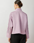 Cropped Jersey Jacket