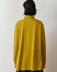 Cotton Jersey + Lawn A-line Overshirt