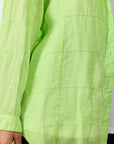 BIG CHECK VOILE SHIRT