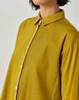 Cotton Jersey + Lawn A-line Overshirt