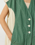Curved Seam Waistcoat