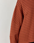 Cropped Cotton Jersey Pullover