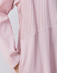 A-line pintuck dress