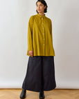 Cotton Jersey + Lawn A-line Overshirt