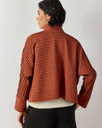 Cropped Jersey Jacket