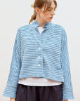 Cropped Jersey Jacket