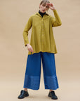 Cotton Jersey + Lawn A-line Overshirt