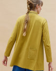 Cotton Jersey + Lawn A-line Overshirt