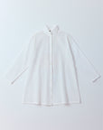 Flat lay of the white classic tunic shirt by Yaccomaricard Spring Summer 26