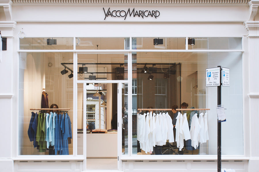 Yaccomaricard store front in Marylebone