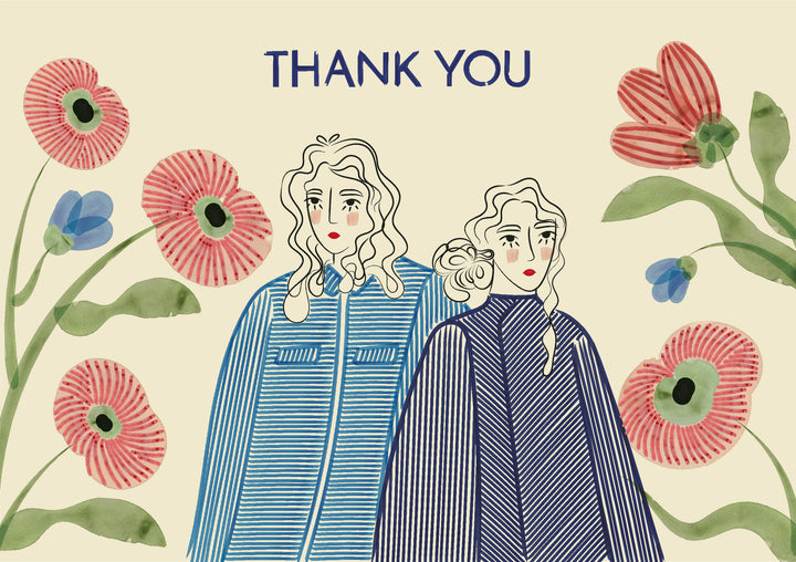 A Q+A with our new thank you card illustrator, Claudia Curto.