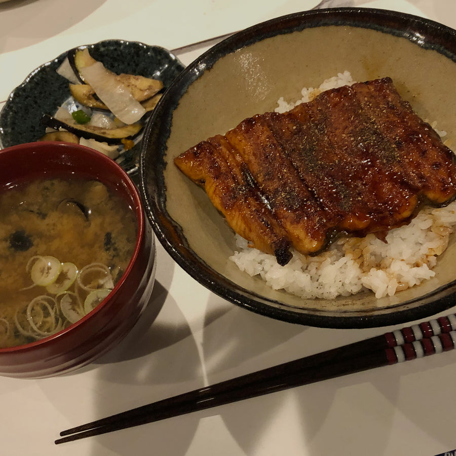 Dine With Us - Unagi Kabayaki and Miso Soup