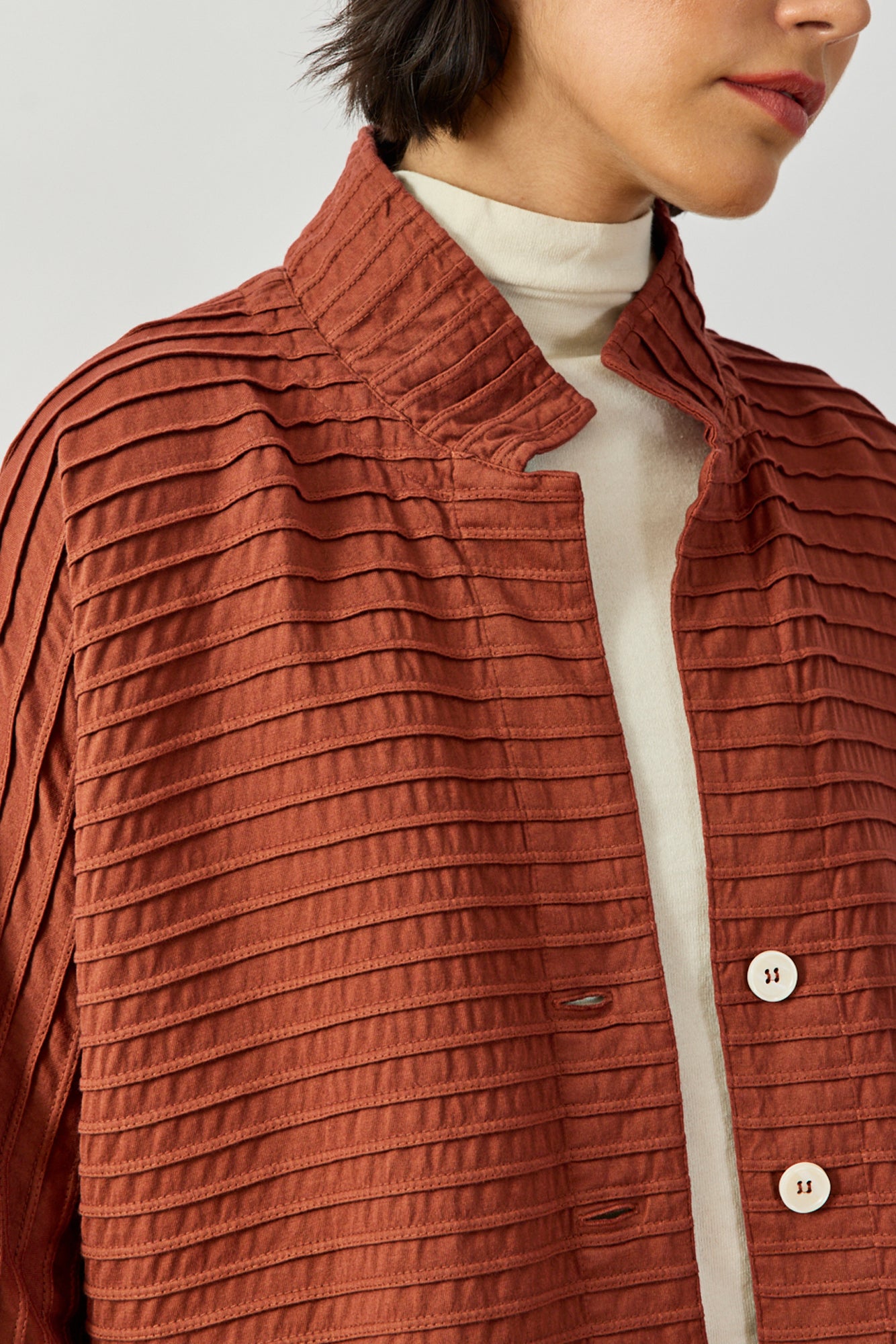 Cropped Jersey Jacket
