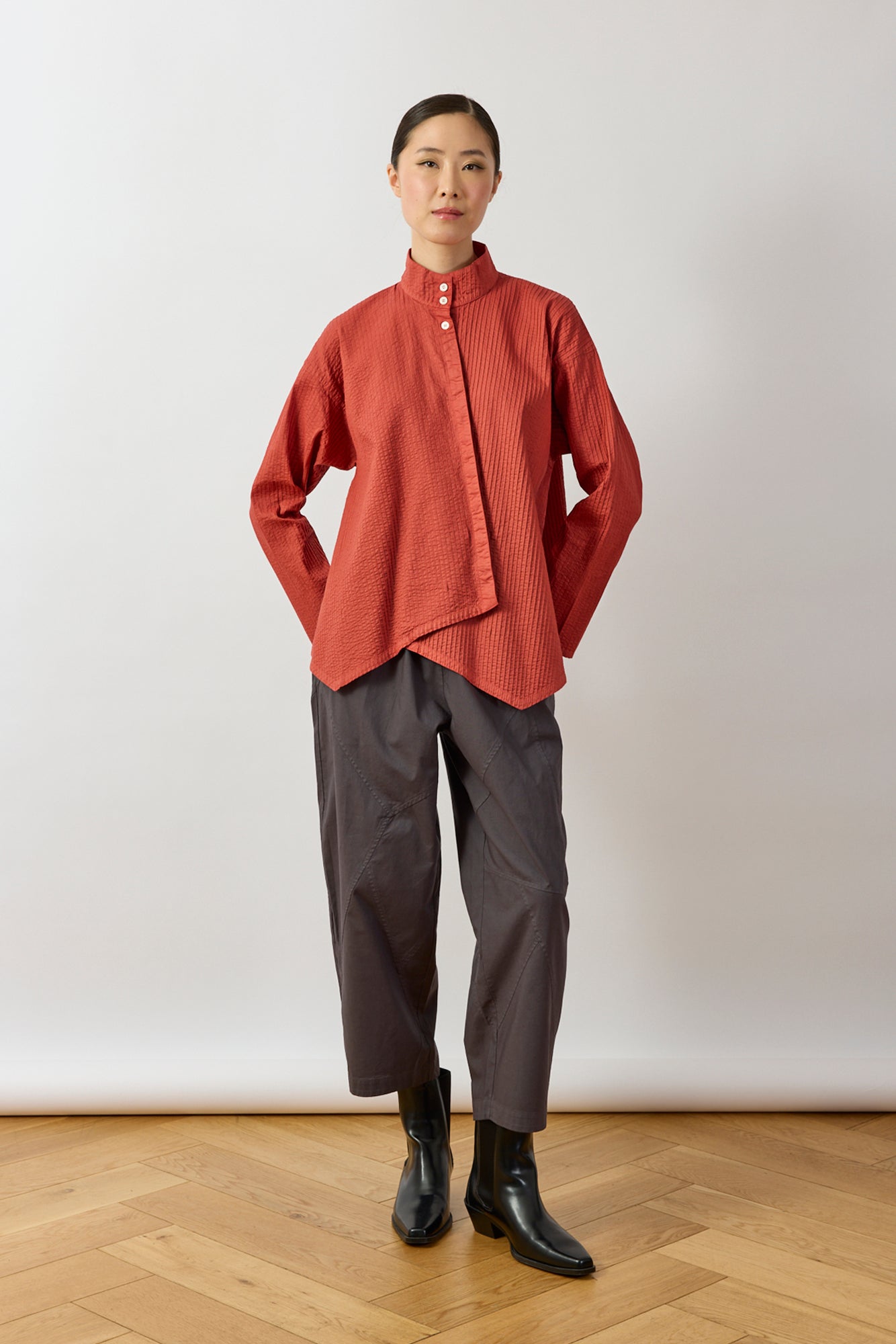 Hasen Asymmetric Shirt