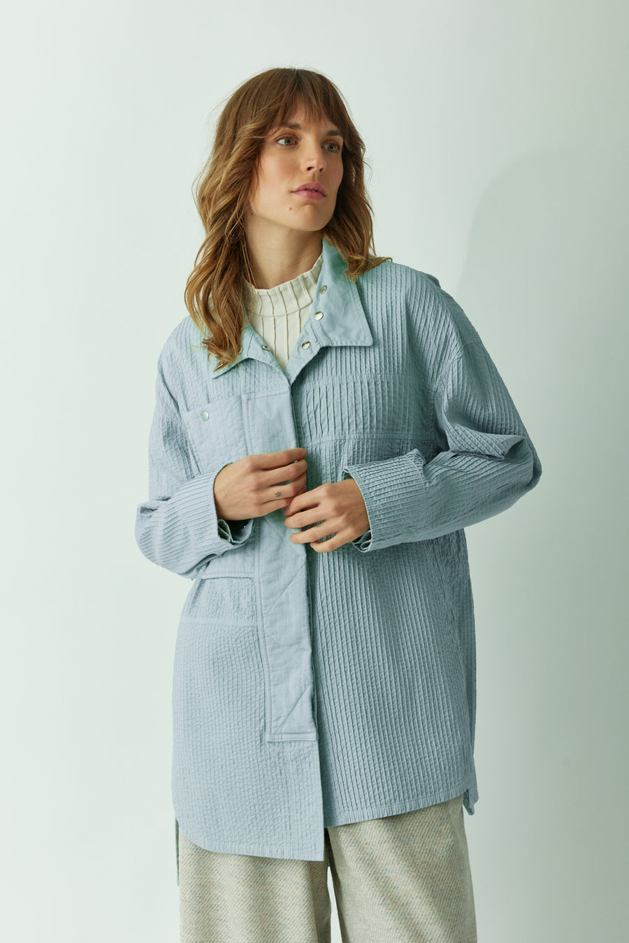 QUILTED OVERSHIRT