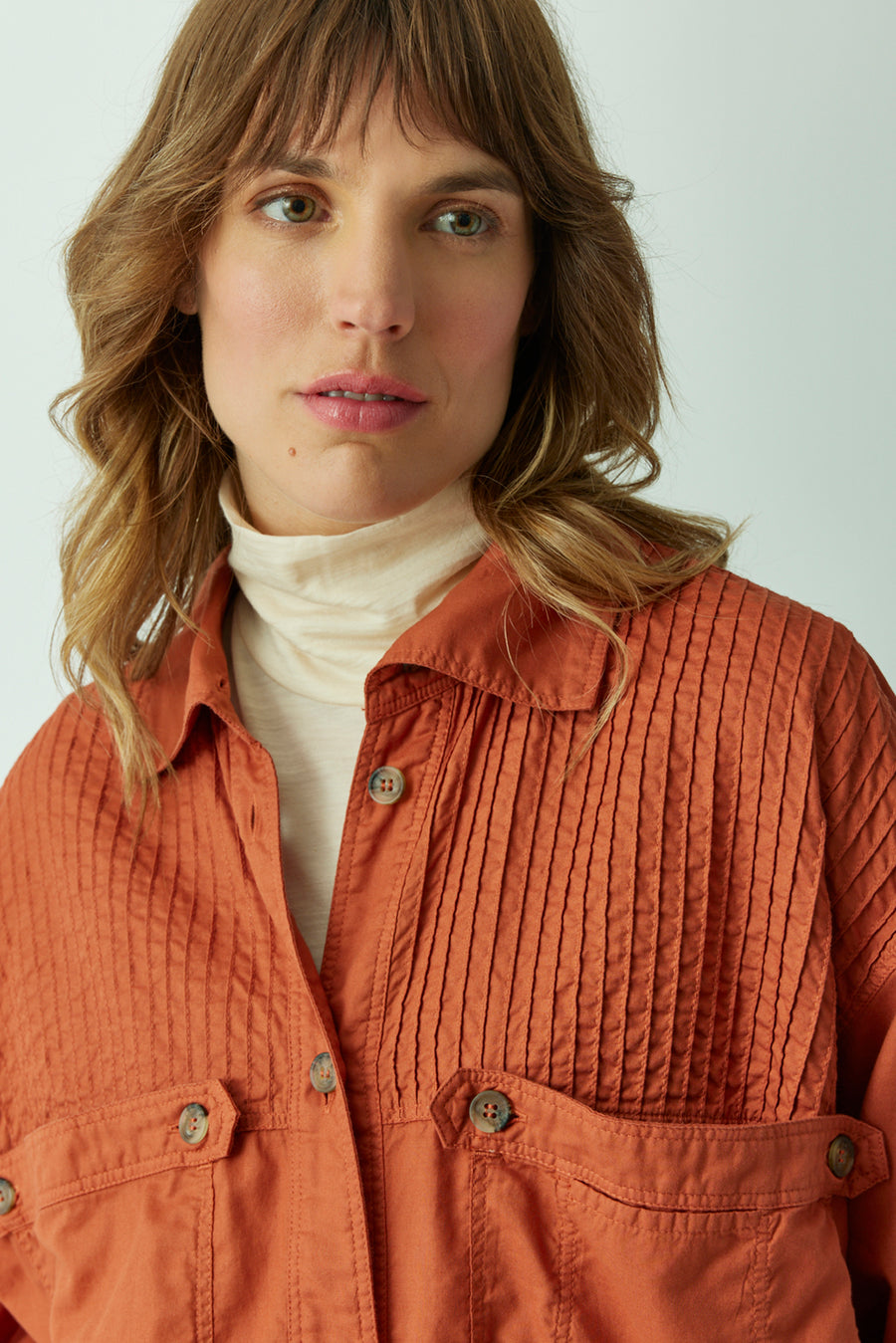 SOFT COTTON TWILL SHIRT