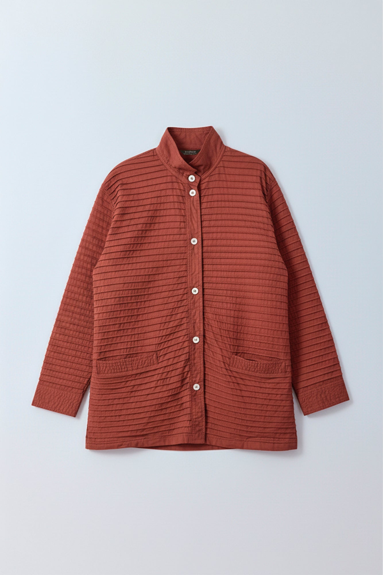 A-line Cotton Jersey Overshirt