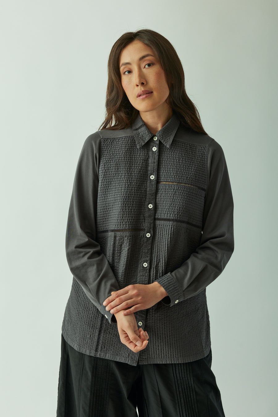 COTTON LACE SHIRT