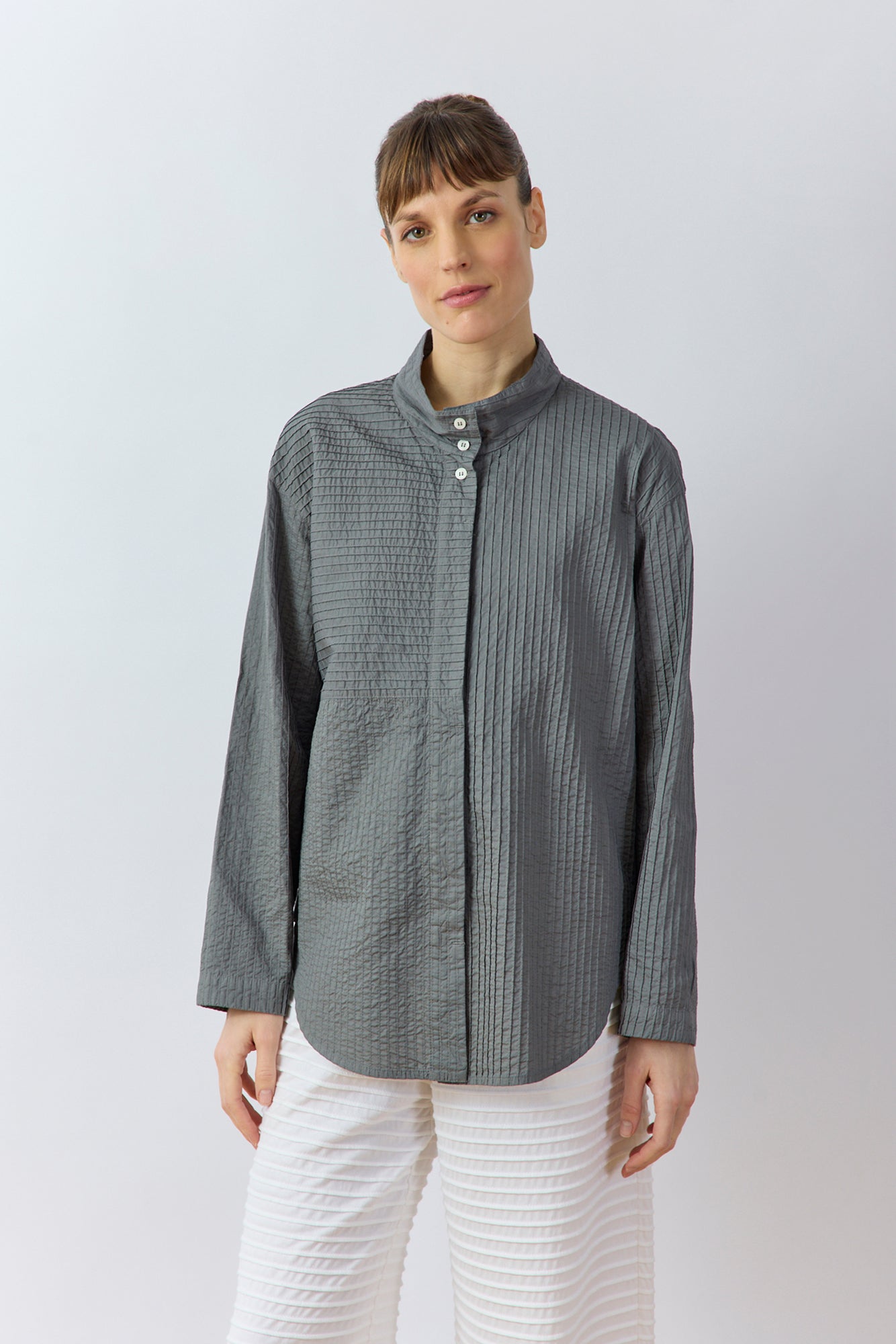Spring Summer Luxury Japanese Pintucked Shirts by Yaccomaricard