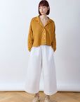 Cropped Jersey Jacket