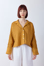 Cropped Jersey Jacket