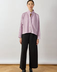 Cropped Jersey Jacket
