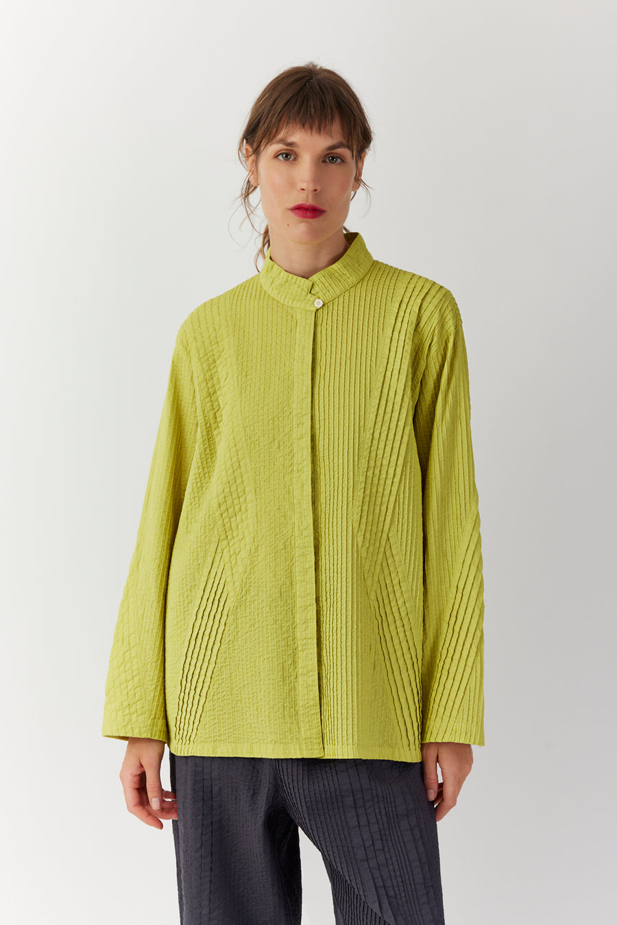 COTTON LAWN OVERSHIRT