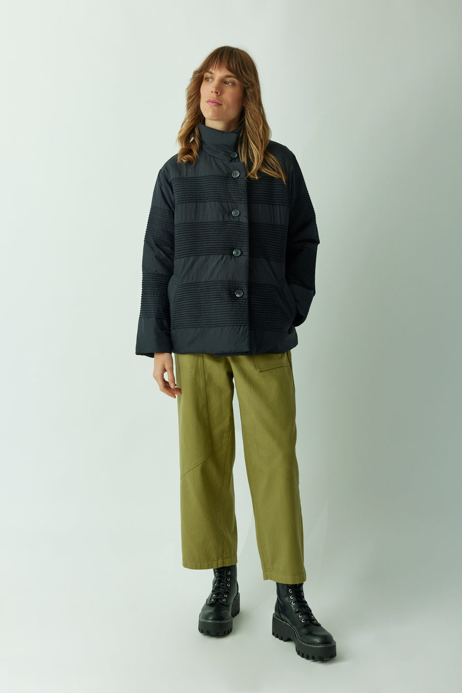 NYLON QUILT JACKET