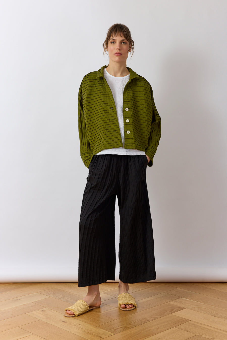 COTTON JERSEY TROUSERS