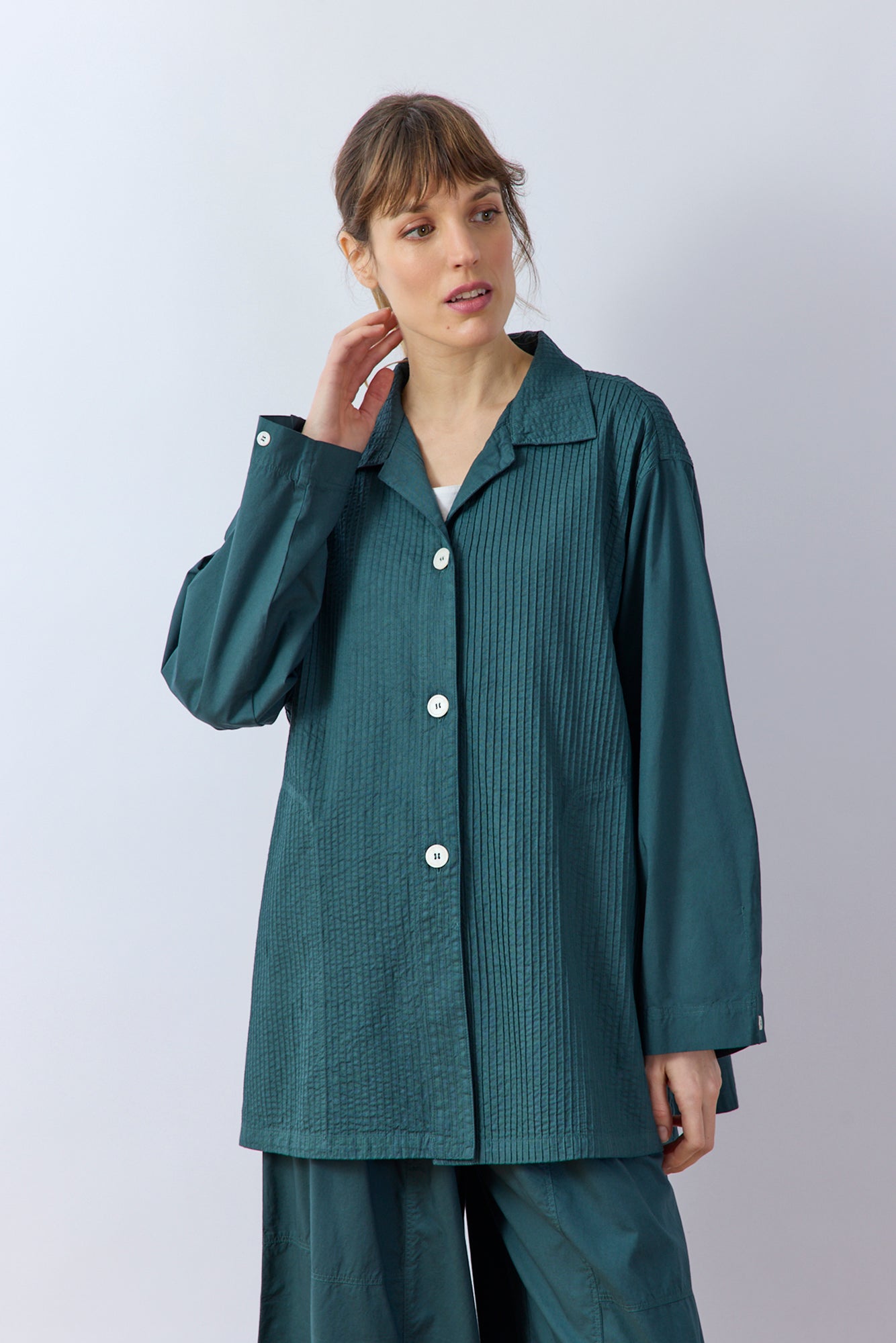 Spring Summer Luxury Japanese Pintucked Shirts by Yaccomaricard