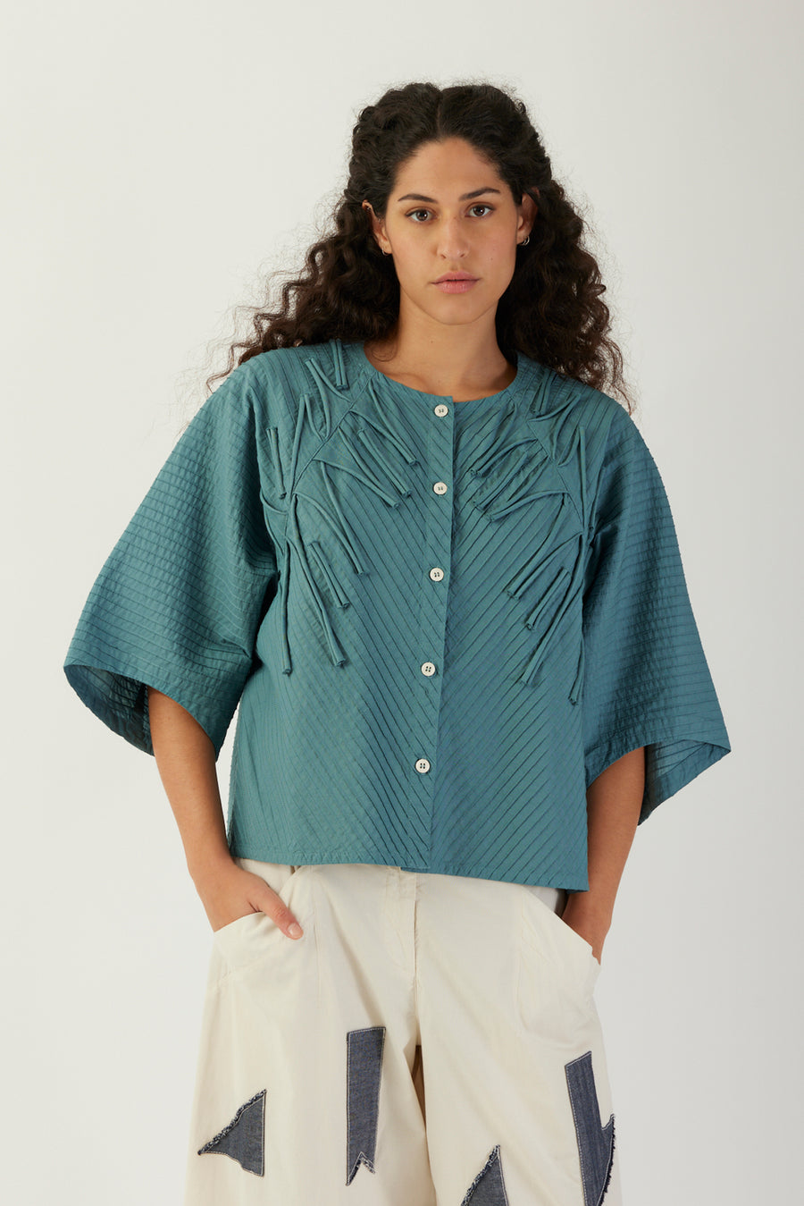 DECO RAGLAN BLOUSE