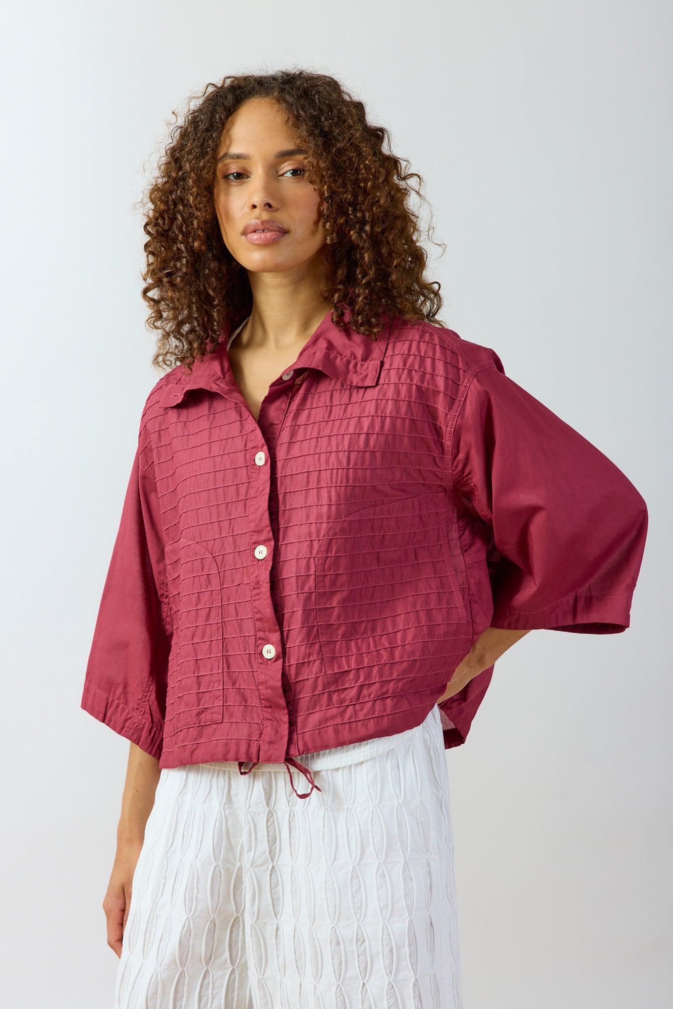 YaccoMaRicardの美しいコットンシャツ New collection designed in Japan - Spring Summer 2026