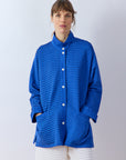 A-line Cotton Jersey Overshirt