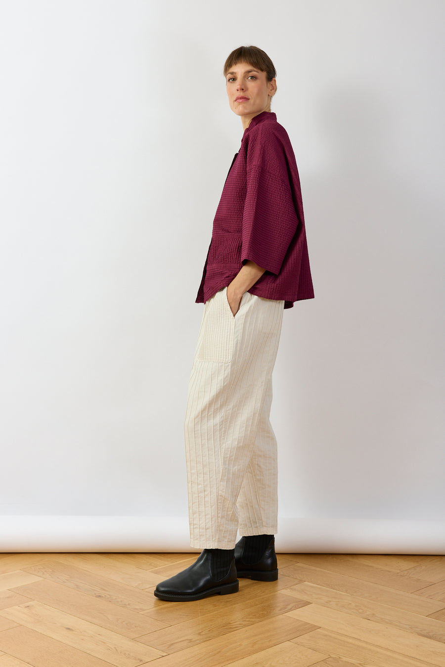 Muraito Pintuck Trouser