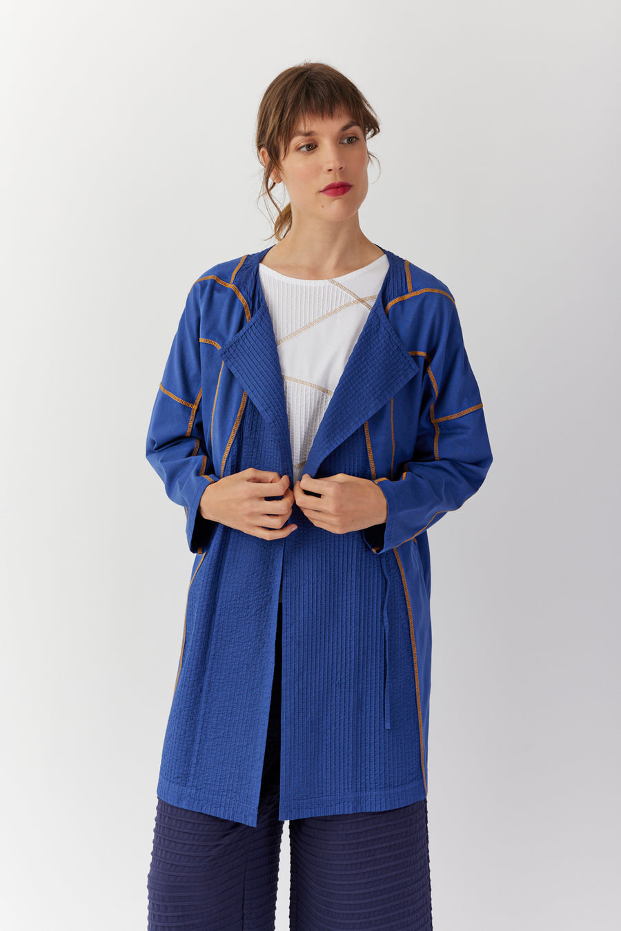 OVERLOCK STITCH HAORI JACKET