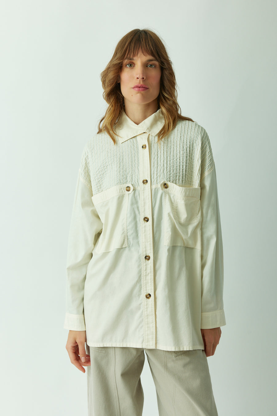 SOFT COTTON TWILL SHIRT