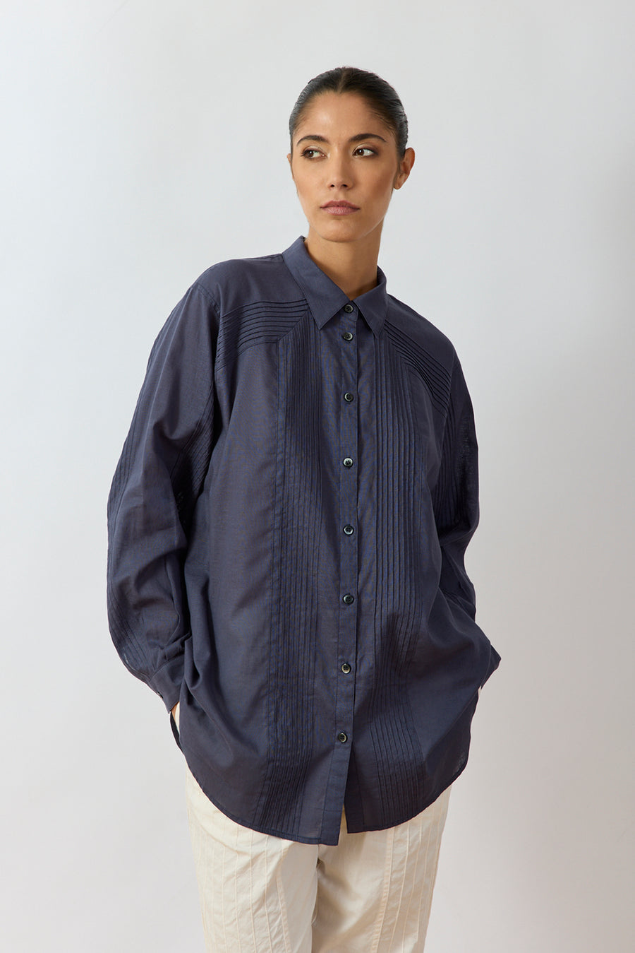 LINEN COTTON SHIRT