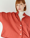 Cropped Jersey Jacket