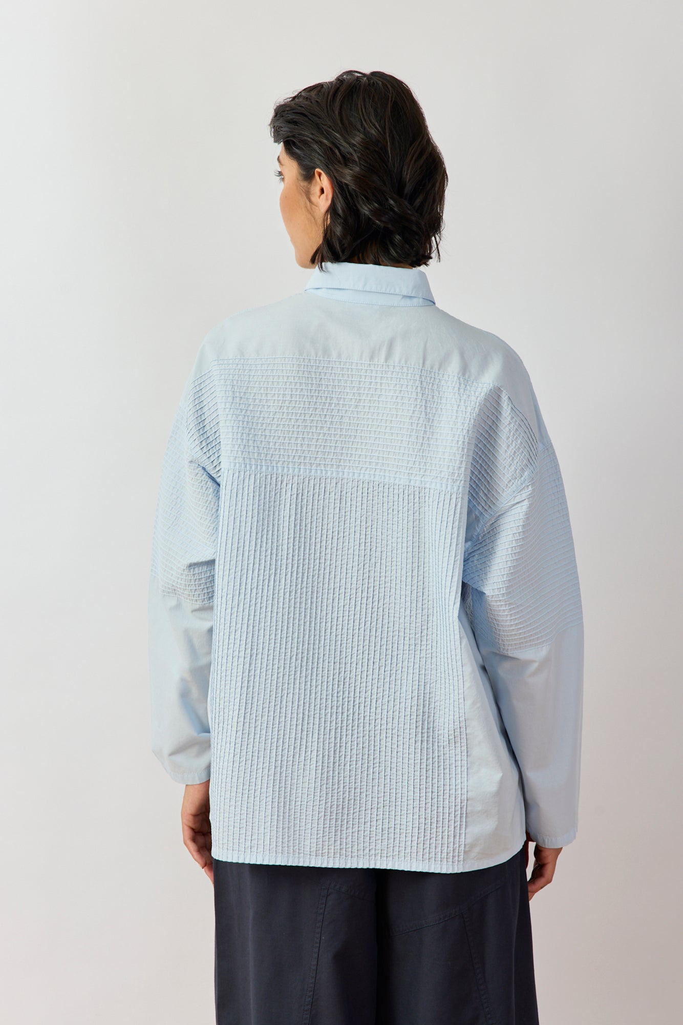 トップス amachi. 23aw Texture Fluctuation Shirt amachi. 23aw Texture Fluctuation Shirt