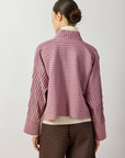 Cropped Jersey Jacket