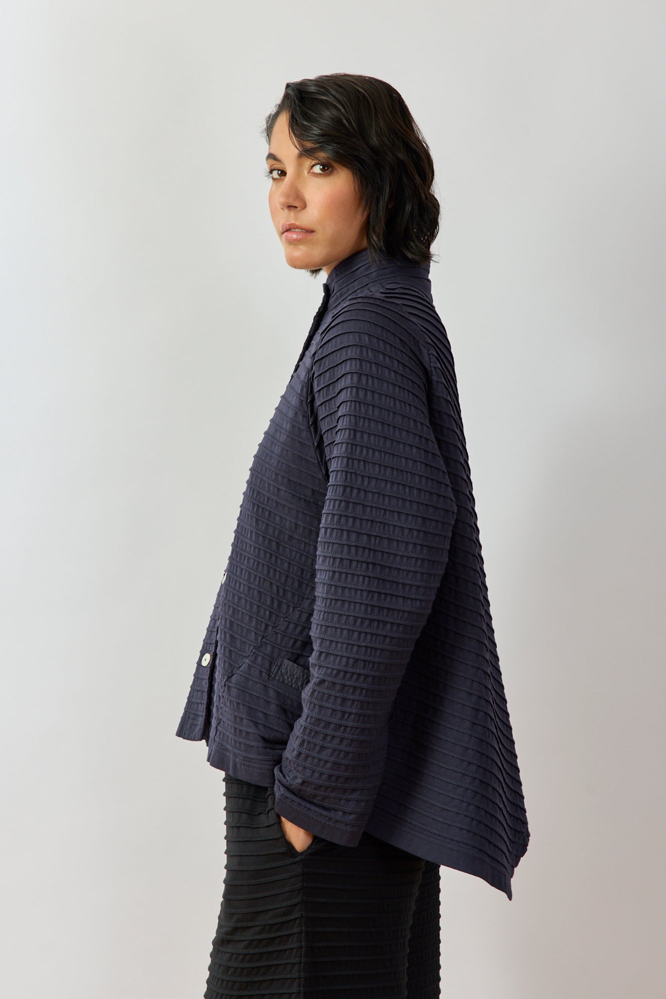 Split Hem Jacket