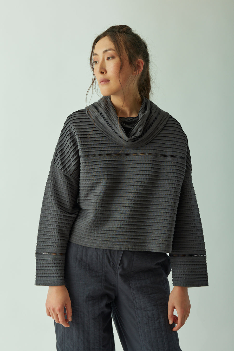 COTTON LACE PULLOVER